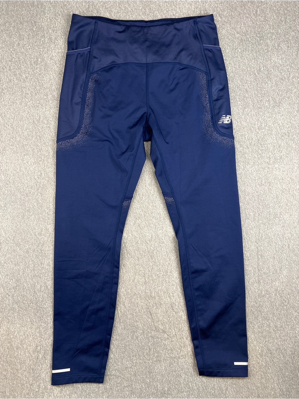 New Balance Womens Navy Thermal Jogger Tights Medium NBHeat